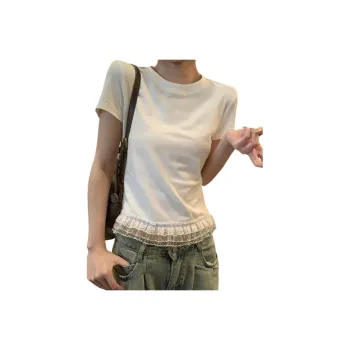 KAISER Set in Sleeve T Shirt Women's White