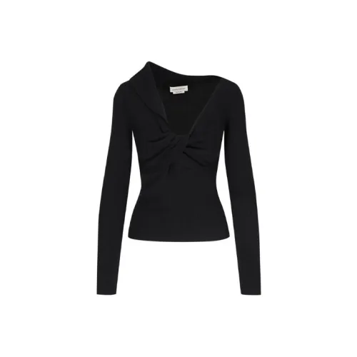 Alexander McQueen FW21 Slim Fit Knitwear Women's Black