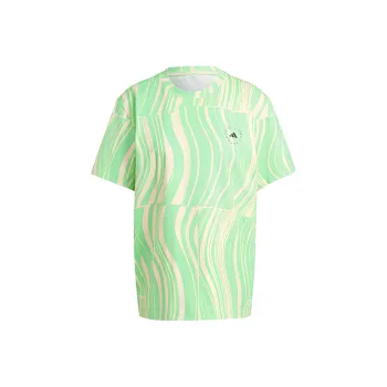 Stella Mccartney X Adidas X Stella McCartney Co titled Series T Shirts Women's Green