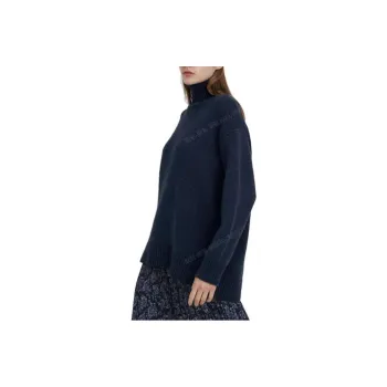 UNIQLO X Clare Waight Keller Co-branded Collection Sweaters Women's Navy Blue