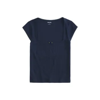 Hollister Regular T Shirt Women's Marine Blue