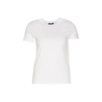 Elisabetta Franchi Logo Embellished Jersey T-Shirt