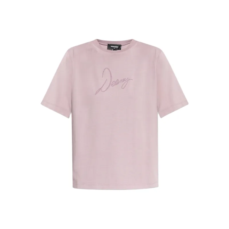 DSQUARED 2 Logo Printed Short Sleeved T Shirt-0