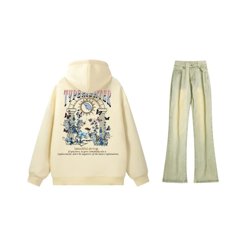 TYPERIGHTER Sweatshirt Set Unisex-11