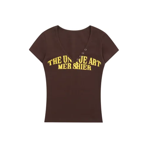 Vine Color Set in Sleeve T Shirt Women's