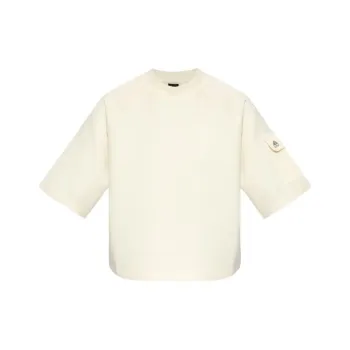 Moose Knuckles Logo Plaque T Shirt