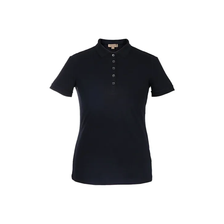 Burberry Polo Shirt Women's Dark Blue-0