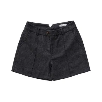 LIVINGTOWN Casual Shorts Unisex Dark Gray