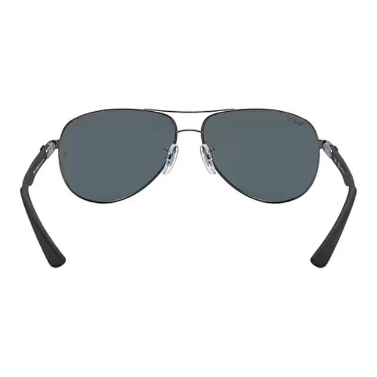 RayBan Metal Aviator Sunglasses Unisex Black-2