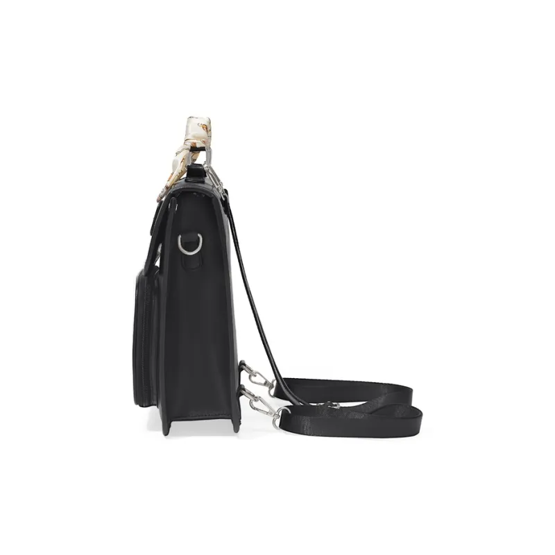 CinvaiKrose Synthetic Leather With PVC Backpack One Shoulder Crossbody Backpack Regular Women's-8