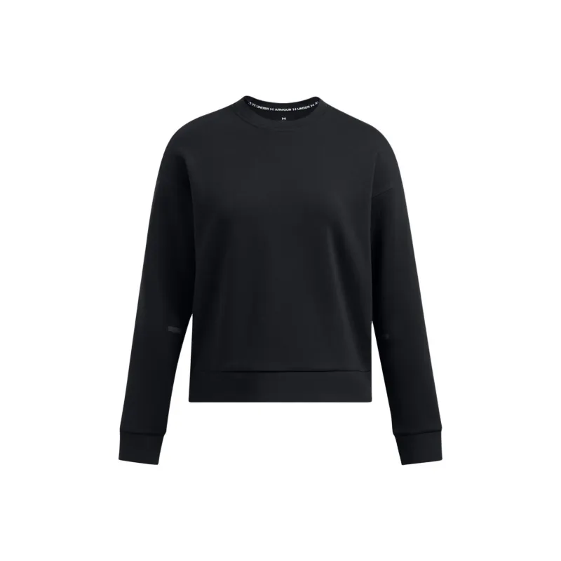 Under Armour Unstoppable Fleece Crew Sweatshirt Women's Black-0