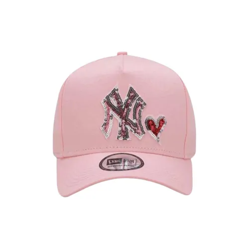 New Era Cotton Baseball Caps Unisex Pink