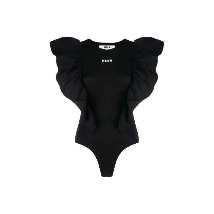 MSGM Bodysuits Women's Black-0