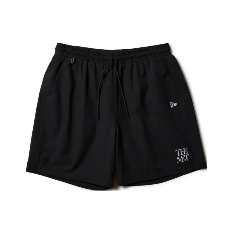 New Era Metropolitan Museum Of Art, Collaboration Casual Shorts Unisex Black-0