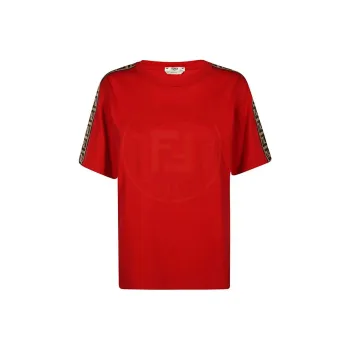 FENDI Regular T-Shirt Women's Red