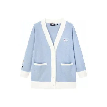 FILA x Pepe Shimada Knitwear Women's Cloud Blue & Heather Gray
