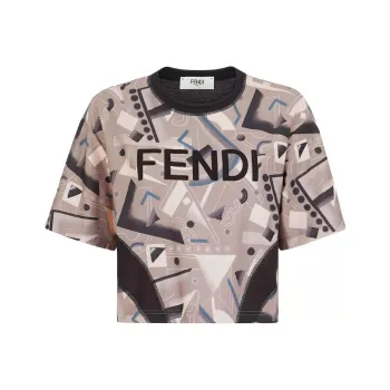 FENDI T-Shirts Women's Multicolor
