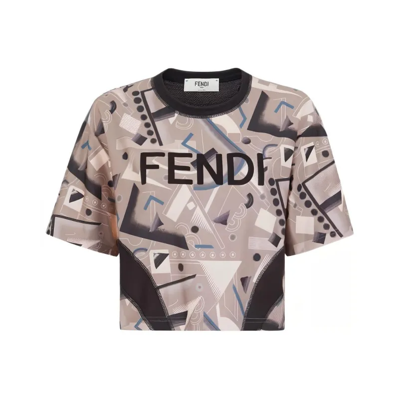 FENDI T-Shirts Women's Multicolor-0