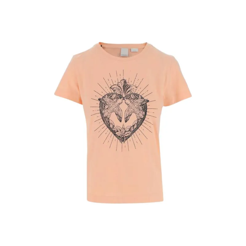 PINKO Graphic Printed Crewneck T-Shirt-0