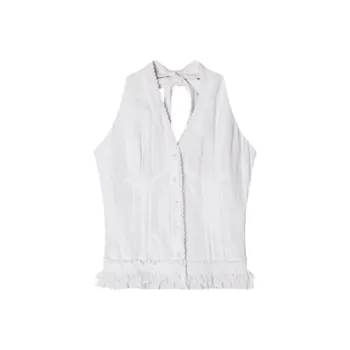 YGPRW Tank Tops Women's White