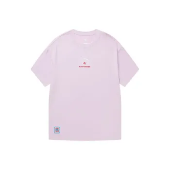 PEAK T Shirt Women's Light Snow Purple