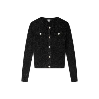 DKNY FW22 Slim Fit Knitwear Women's Black