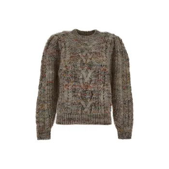 ISABEL MARANT ETOILE Raith Cable Knitted Jumper