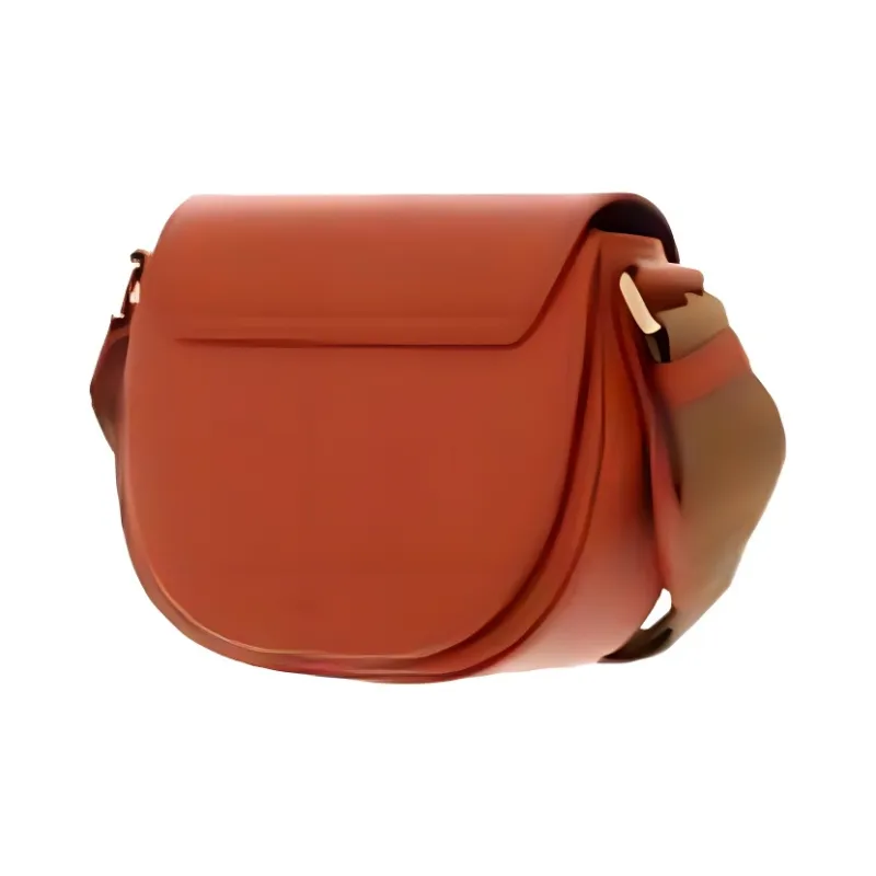 Furla Leather Shoulder Bag Mini Women's Orange-3