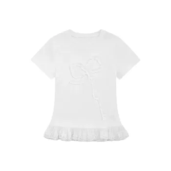 Mu Xiao Xin T Shirt Women's White