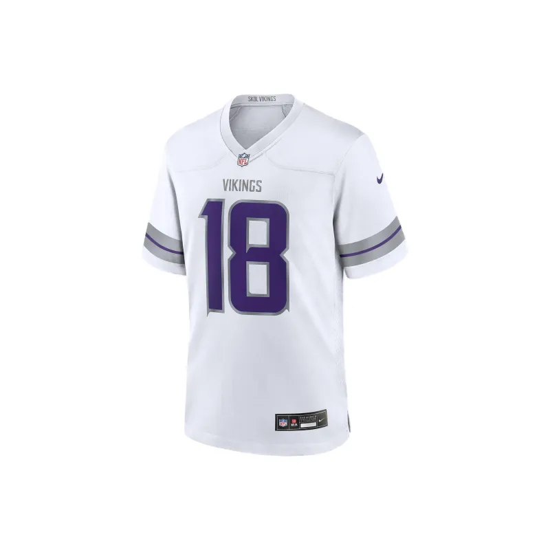 Nike Justin Jefferson Minnesota Vikings Men's Nike Nfl Game Jersey-0