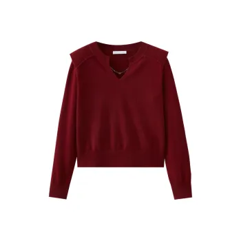 SHUIYUNJIAN Sweater Women's Burgundy