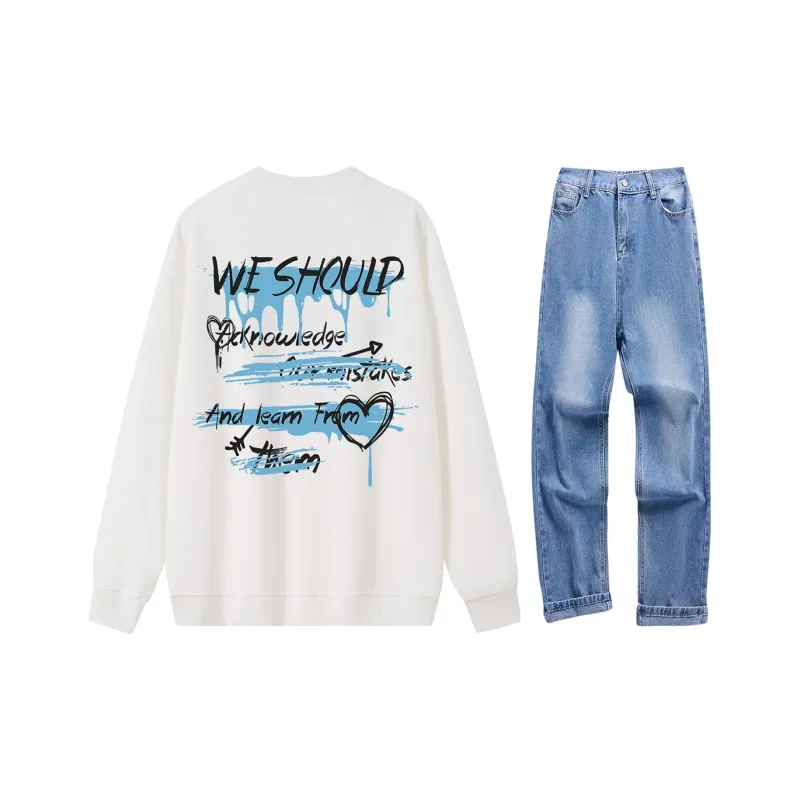 VniVerseVClub Sweatshirt Set Unisex-0
