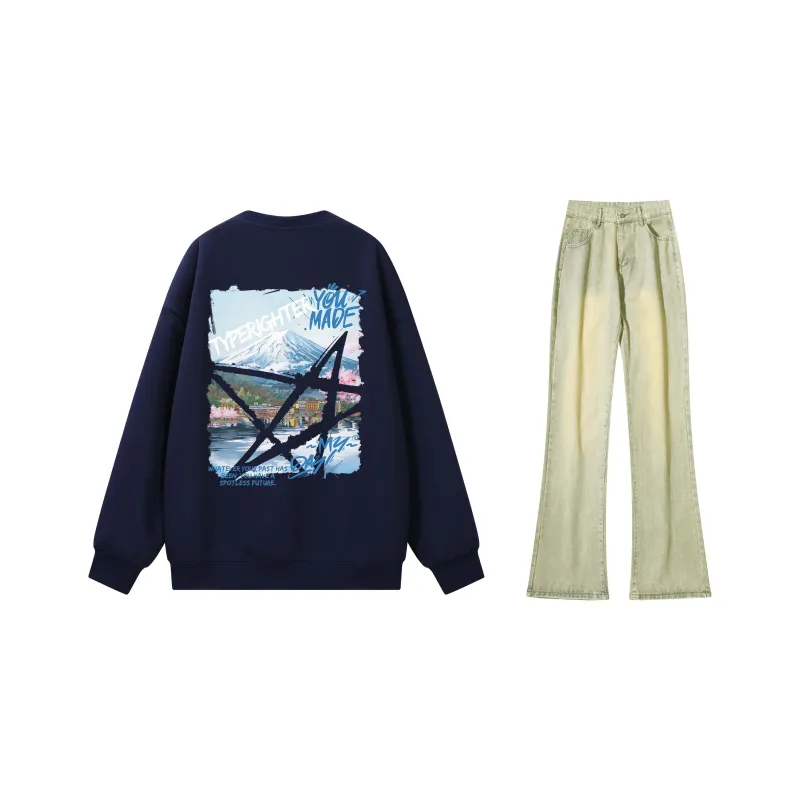 TYPERIGHTER Sweatshirt Set Unisex-7