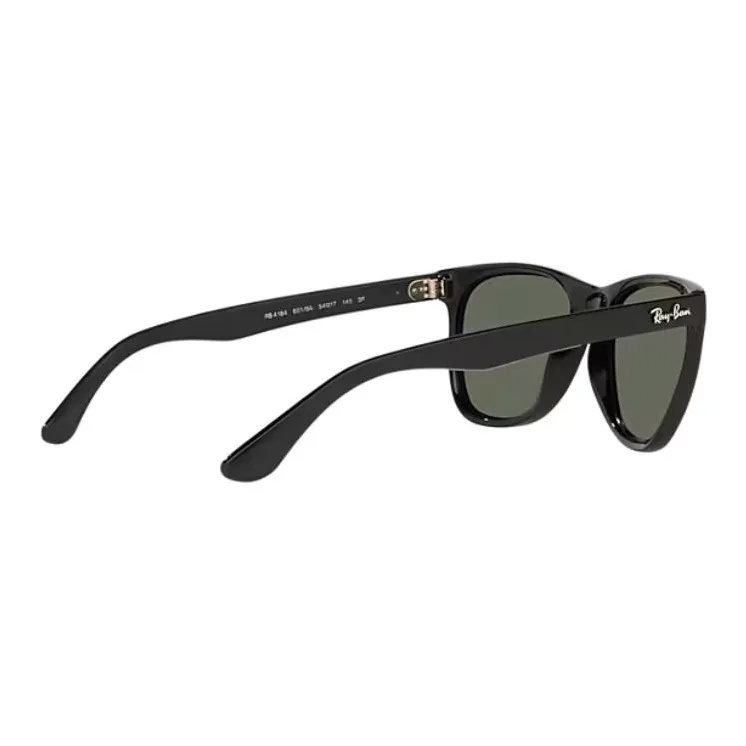 RayBan Nylon Oval Sunglasses Unisex Black-2