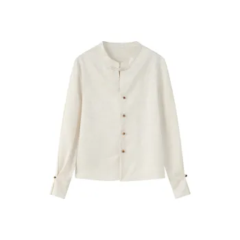 THE SEA LIFE Shirt Women's Cream White