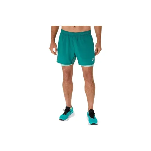 asics for Casual Shorts Men's Oasis Green