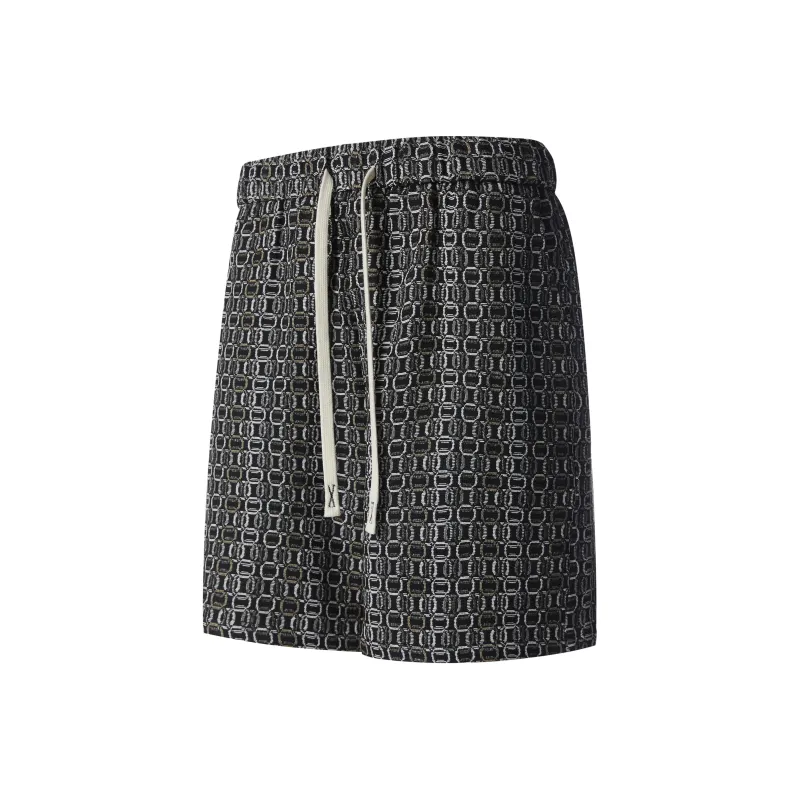 UPZCY Casual Shorts Unisex Sri Lanka Blue-6