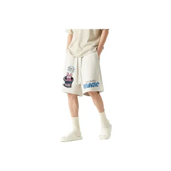AFTER SCHOOL SPECIAL Casual Shorts Unisex Apricot