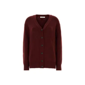 Ferragamo V Neck Buttoned Knitted Cardigan
