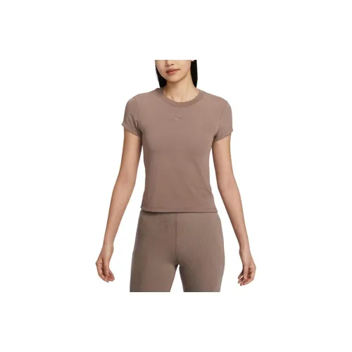 Nike T Shirt Women's Mink Brown