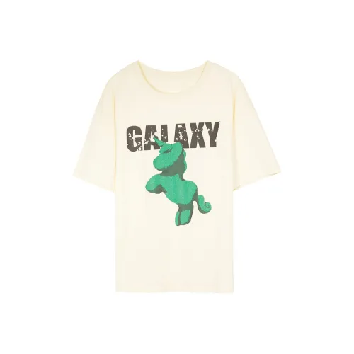 3COLOUR Sancai/3COLOUR Ibudu Series T-Shirts Women's Beige Yellow
