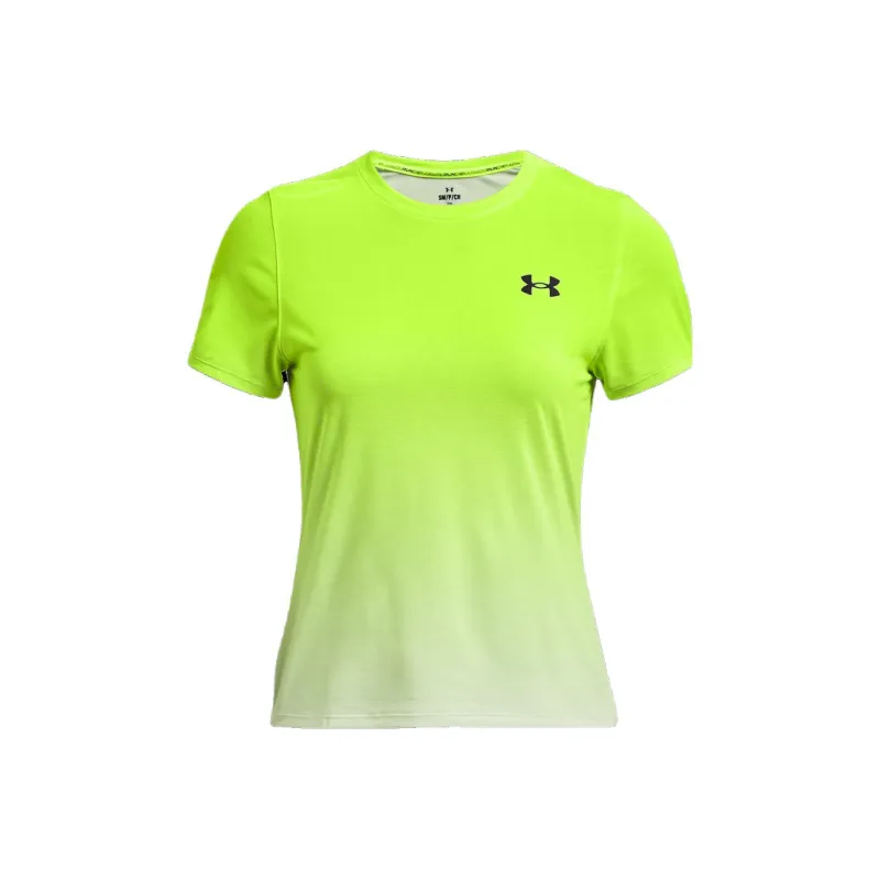 Under Armour Rush T Shirts Women's Wave Green-0