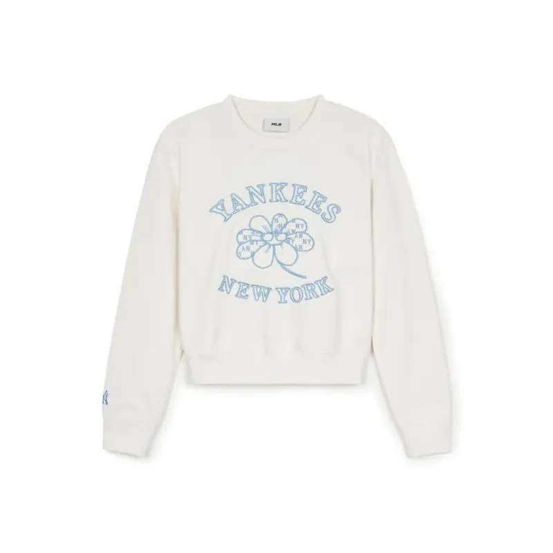 MLB New York Yankees Knitwear Women's Cream-0