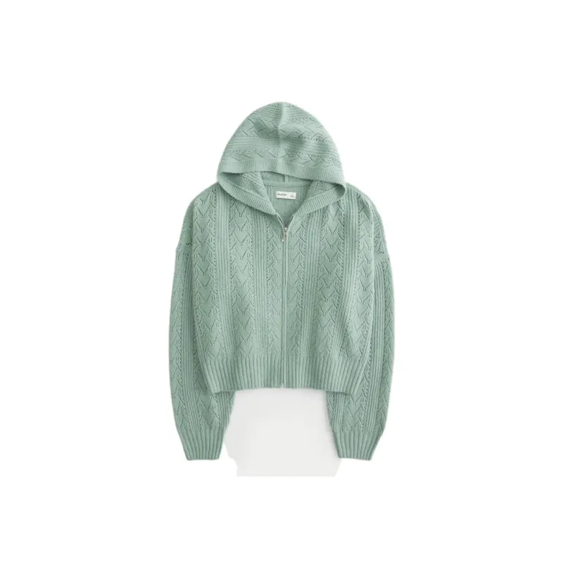 Hollister Sweater Women's Green-0