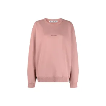Acne Studios Stamp Logo Sweatshirt Blush Pink