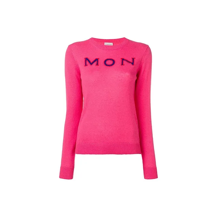 Moncler Cashmere Sweater Women's Pink-0