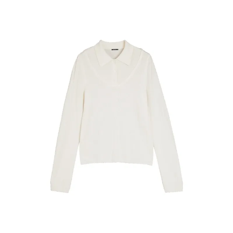 ELLE Sweaters Women's White-0