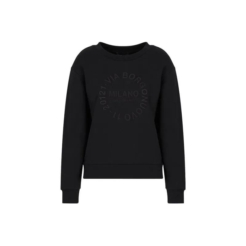 EMPORIO ARMANI Sweatshirts Women's Black-0