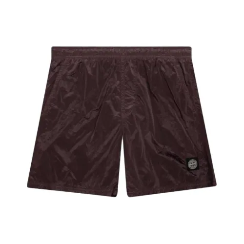 STONE ISLAND Casual red Men's Brown