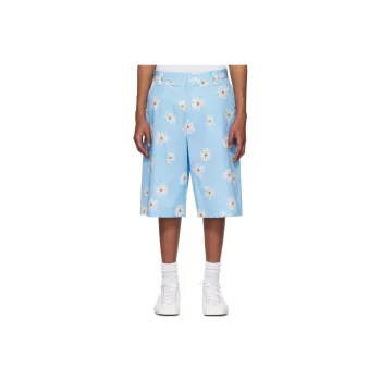 MOSCHINO Floral Printed Knee Length Shorts